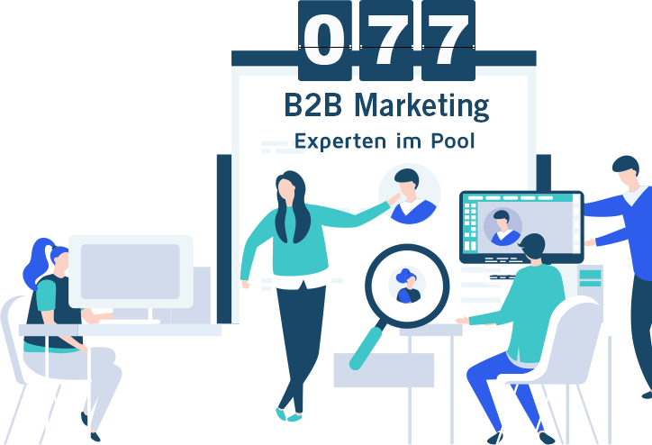 b2b marketing freelancer graphic