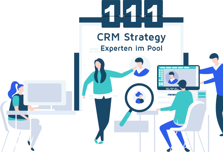 crm strategy freelancer graphic