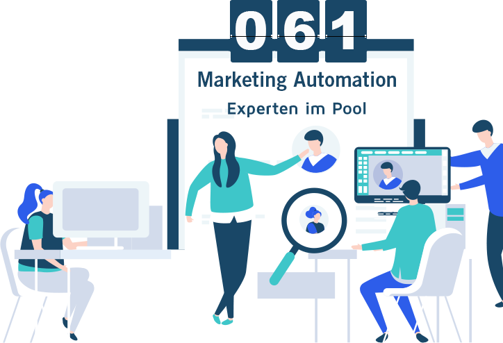 marketing automation freelancer graphic