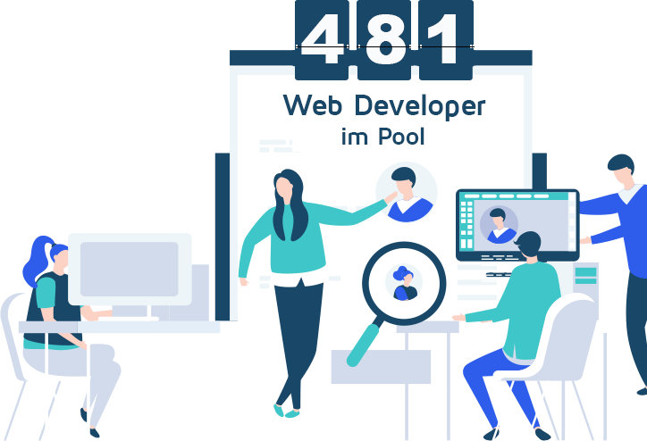 web development freelancer graphic